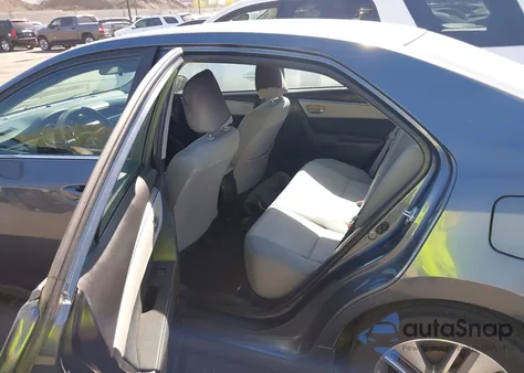 2015 Toyota Corolla Le Eco Plus из США, поврежденный, VIN 5YFBPRHE1FP197526